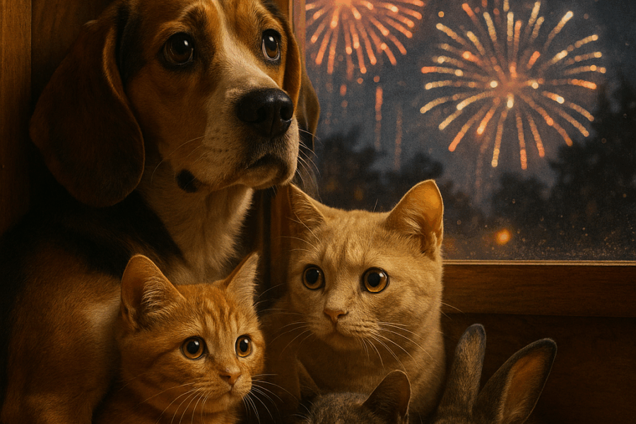 Haustiere im Ausnahmezustand